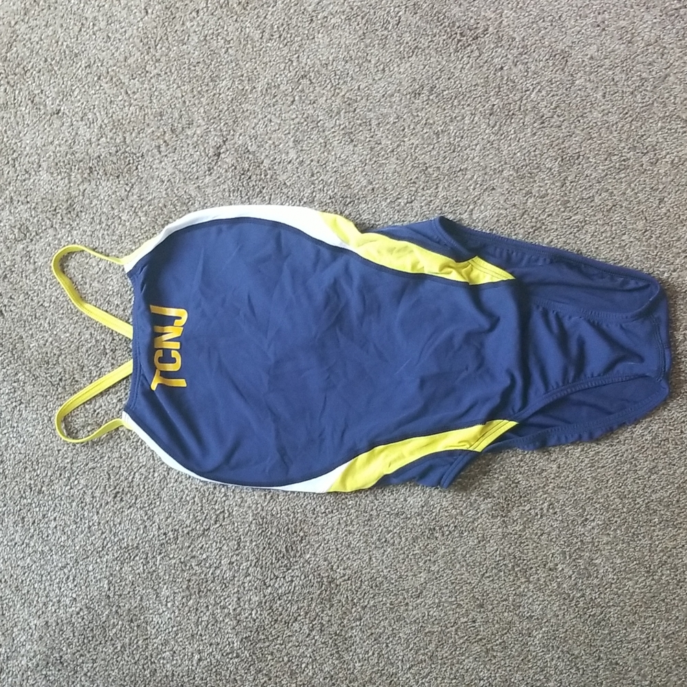 Speedo Endurance+ High Cut Competition TCNJ Swimsuit